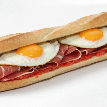 BOCADILLO DE JAMÓN SERRANO